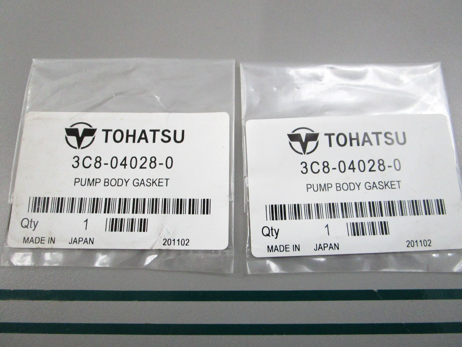 NEW OEM (LOT OF 2) 3C8-04028-0 3C8040280 Tohatsu Packing Body 0810