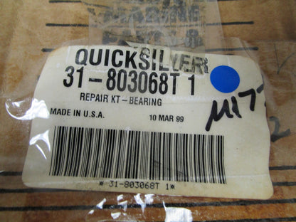 *NEW OEM* 0720 Mercury Quicksilver Bearing Repair Kit 31-803068T