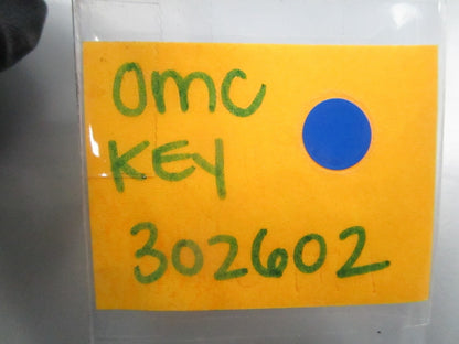 *NEW OEM* 0810 OMC Johnson Evinrude Key 302602 0302602