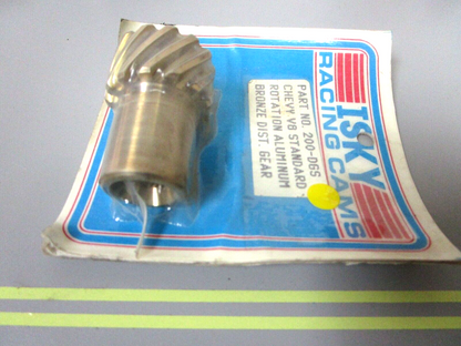 *NEW* 0750 ISKY Racing CHEVY V8 STD ROTATION ALUMINUM BRONZ DIST. GEAR  200-DGS