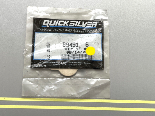 *NEW OEM* 0750 Mercury Quicksilver KEY 89491-6