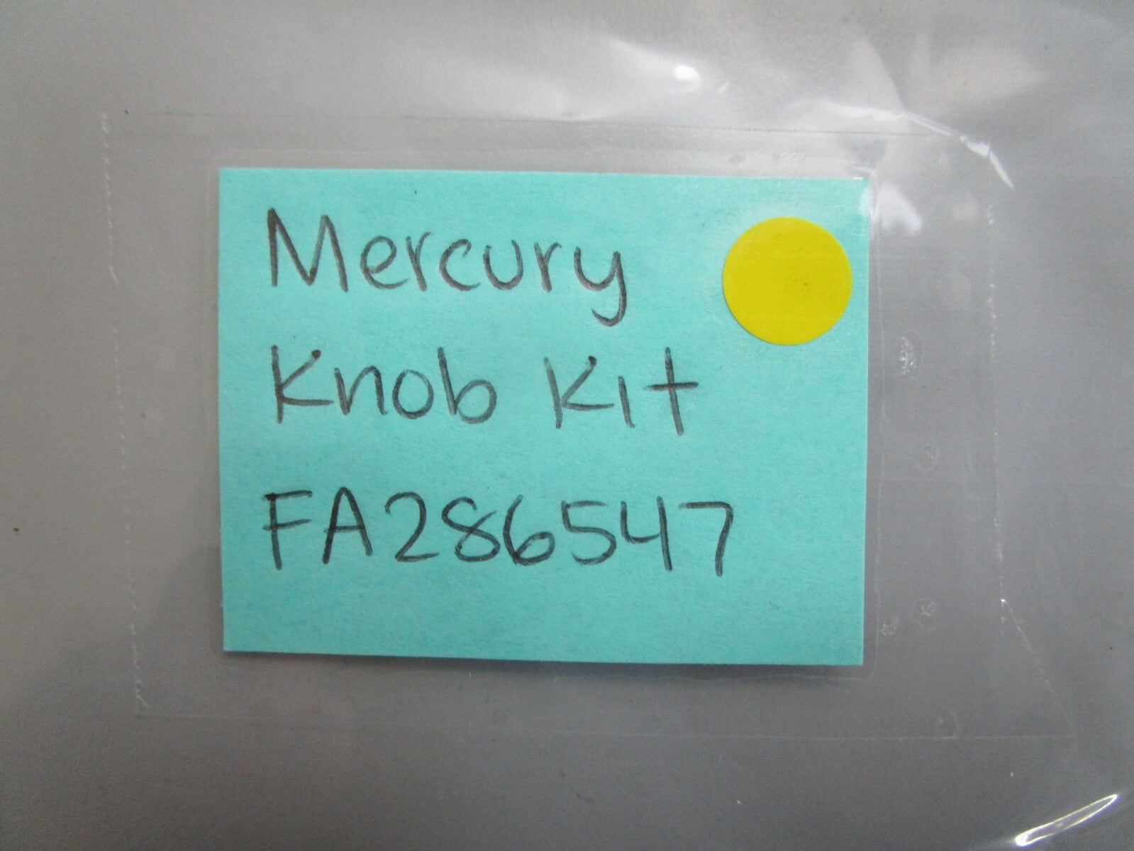 *NEW OEM* 0820 Mercury Quicksilver Knob Kit FA286547