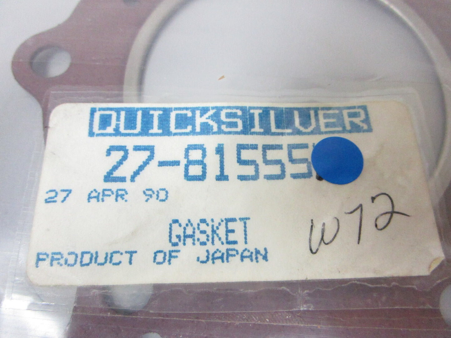 *NEW OEM* 0720 Mercury Quicksilver Gasket 27-81555
