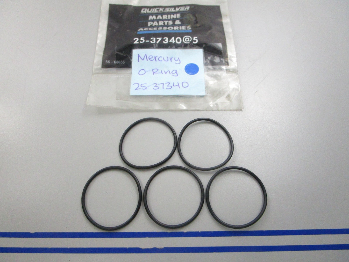NEW OEM (LOT OF 5) 25-37340 Mercury Quicksilver O-Ring 0810