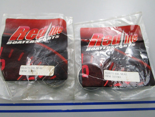 NEW (LOT OF 2) Red Line RL0173 Replaces: OMC 313283 Oil Seal 0810