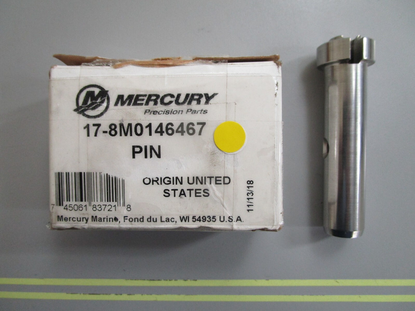 *NEW OEM* 0820 Mercury Quicksilver Pin 17-8M0146467