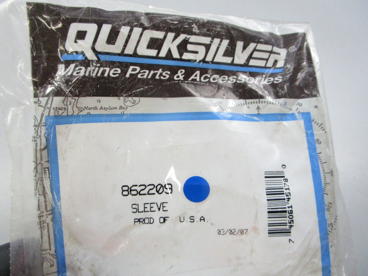 NEW OEM 862209 Mercury Quicksilver Sleeve 0810