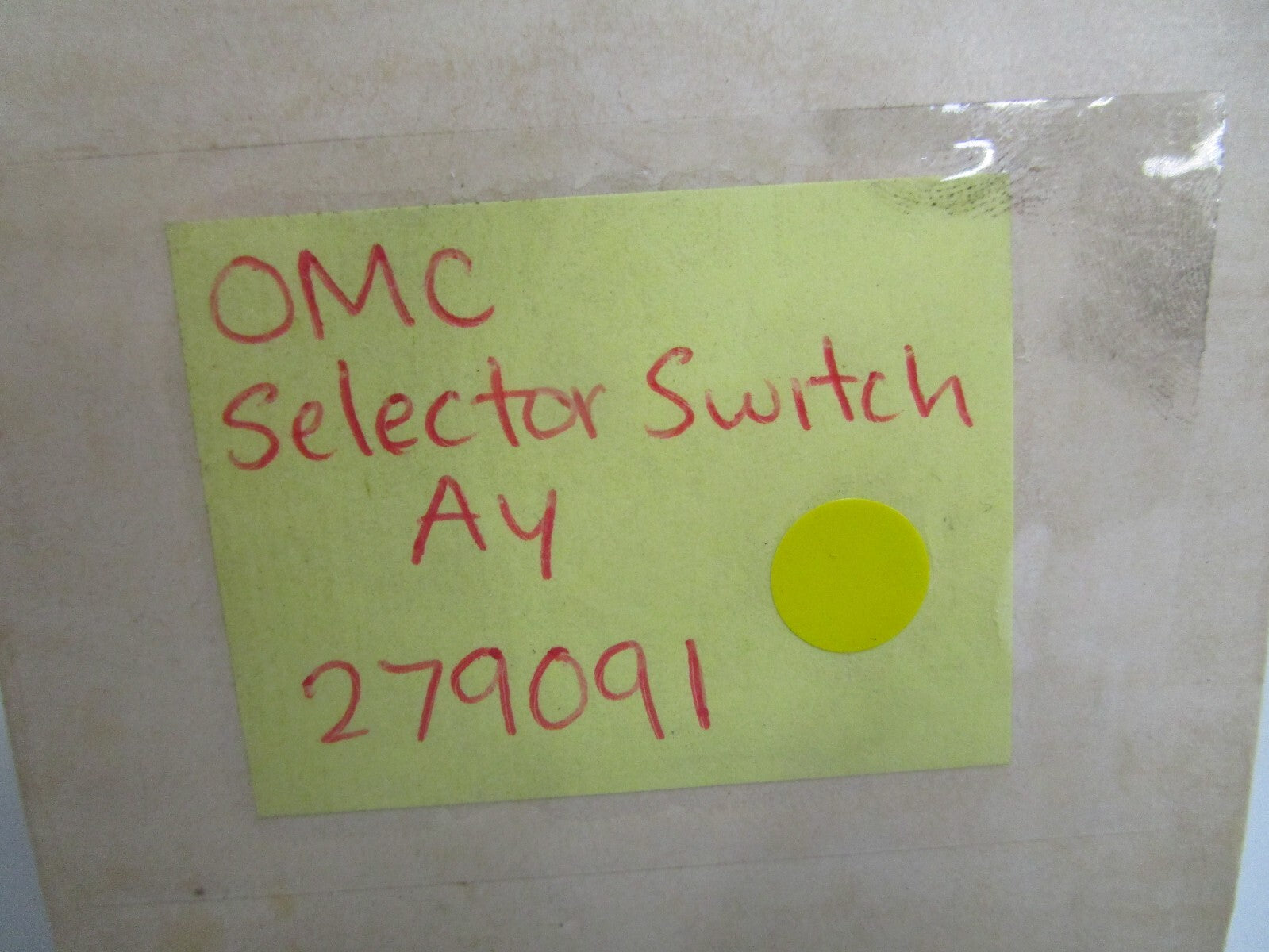 *NEW OEM* 0820 OMC Johnson Evinrude Selector Switch Ay 279091 0279091