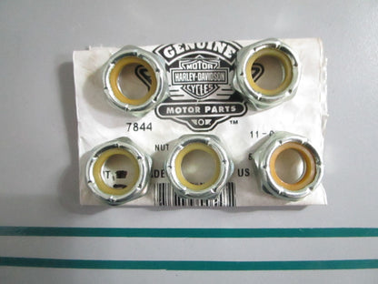 NEW OEM (LOT OF 5) 7844 Harley-Davidson Nut 0820