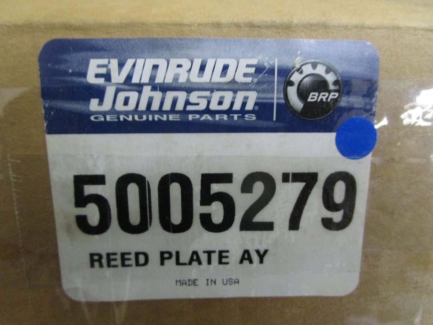 *NEW OEM* 0820 OMC Johnson Evinrude Reed Plate Ay 5005279 350356