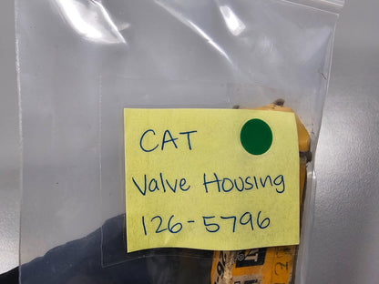 NEW OEM 126-5796 CAT Valve Housing 0810