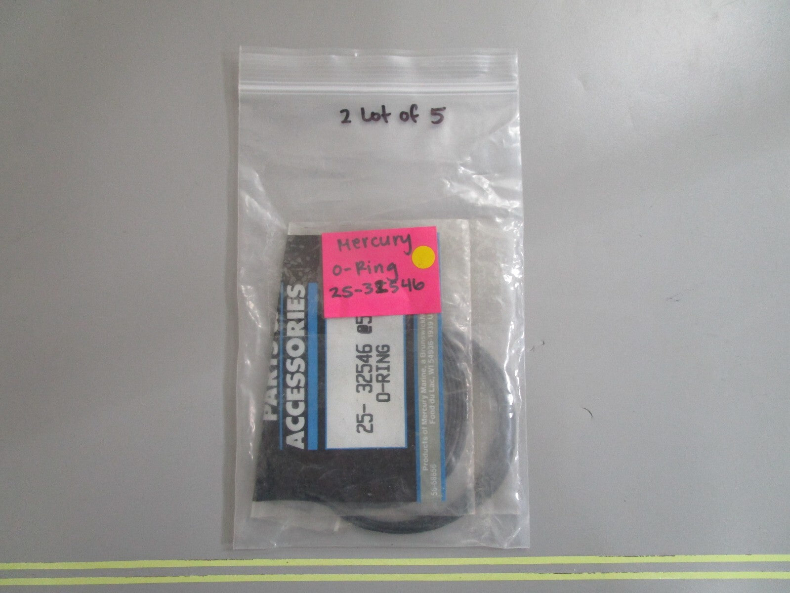*NEW OEM* (LOT OF 5) 0810 Mercury Quicksilver O-Ring 25-32546