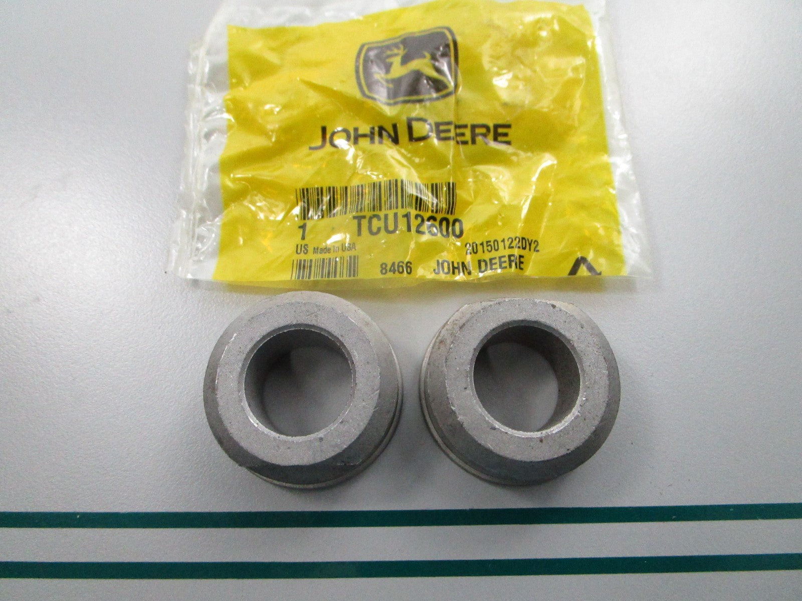 NEW OEM (LOT OF 2) TCU12600 John Deere Bushing 0810