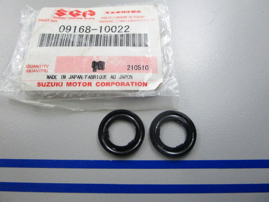 *NEW OEM* (LOT OF 2) 0810 Suzuki Drain Plug Gasket 09168-10022