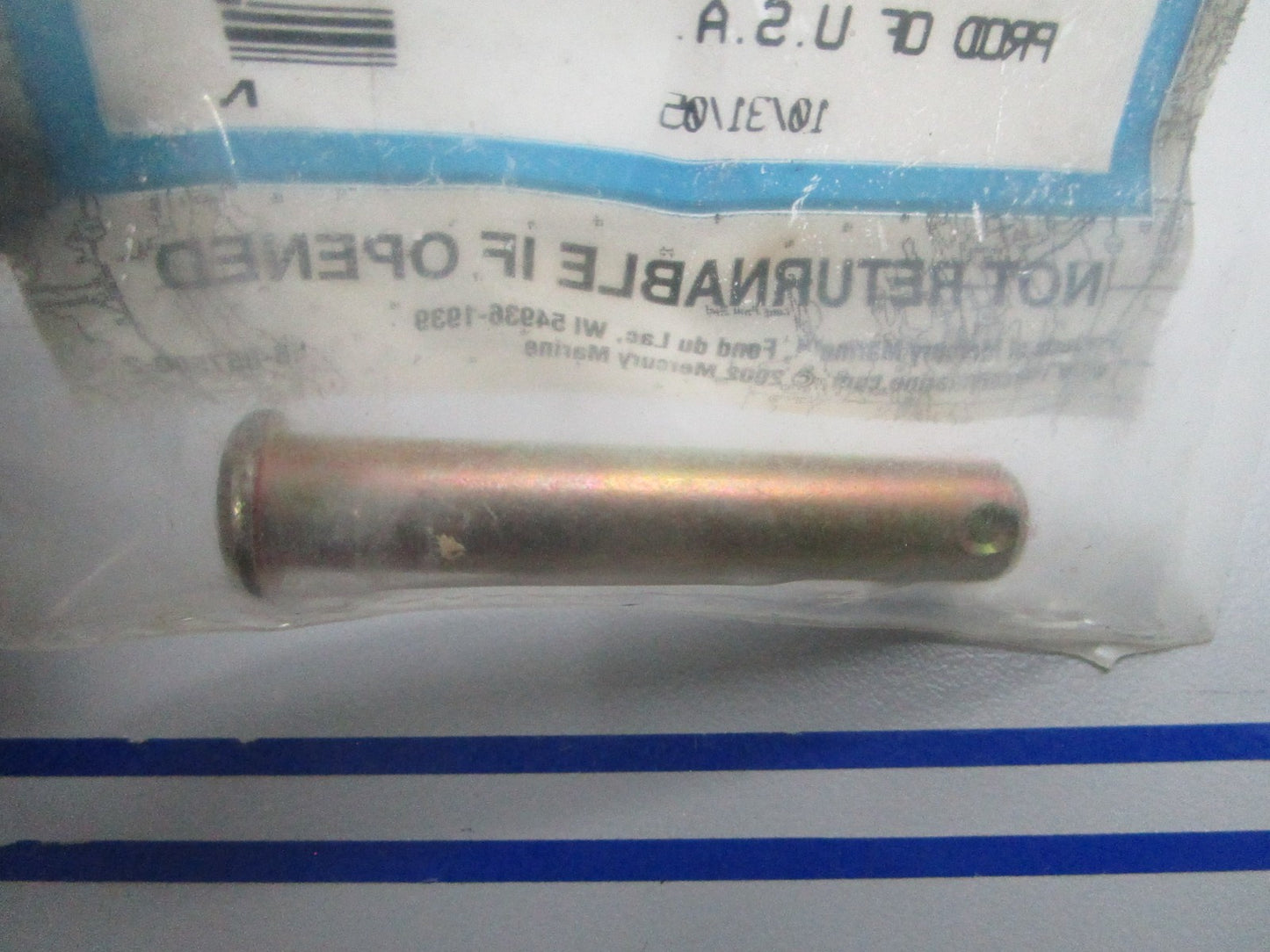 *NEW OEM* 0810 Mercury Quicksilver Clevis Pin 17-89229