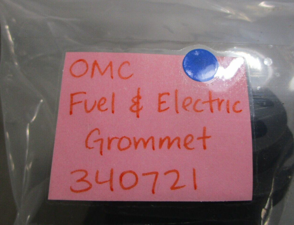 *NEW OEM* 0810 OMC Johnson Evinrude Fuel & Electric Grommet 340721 0340721