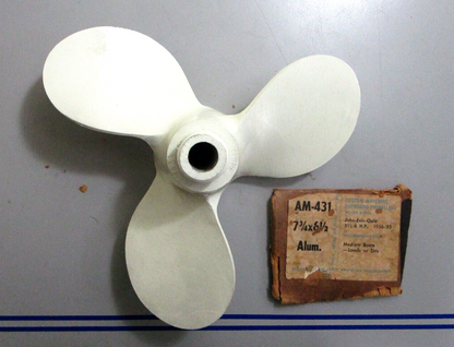 *NEW* 0720 Michigan Wheel Propeller 7 ¾ x 6 ½ Propeller AM-431