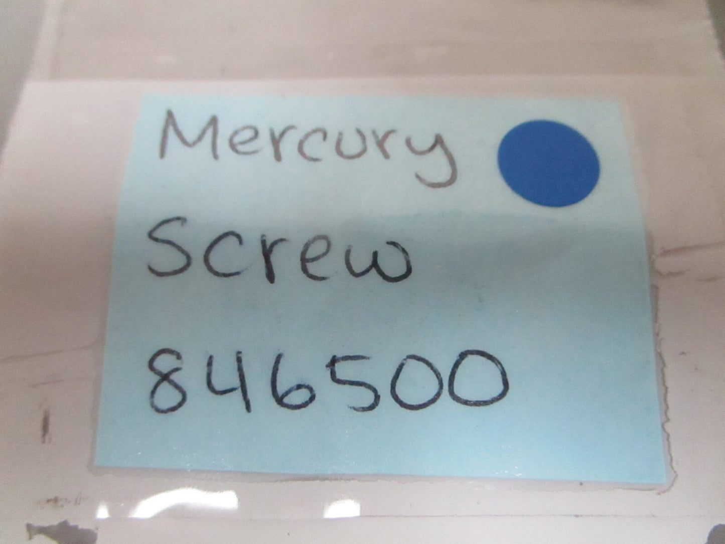 *NEW OEM* 0810 Mercury Quicksilver Screw 846500