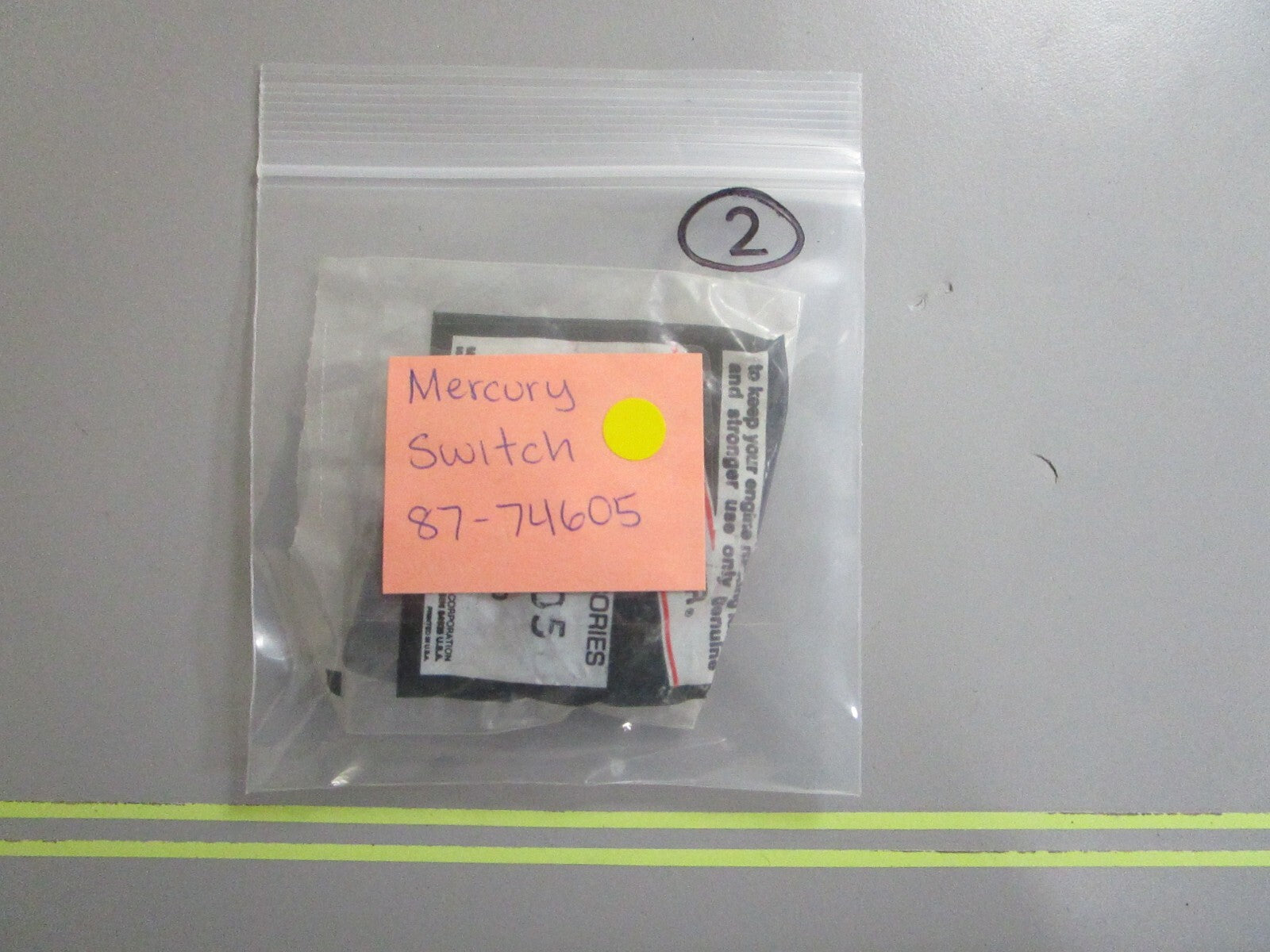 *NEW OEM* 0810 Mercury Quicksilver Switch 87-74605