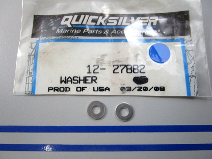 NEW OEM (LOT OF 2) 12-27882 Mercury Quicksilver Washer 0810