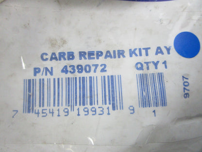 NEW OEM 439072 0439072 OMC Johnson Evinrude Carburetor Repair Kit Assembly 0810