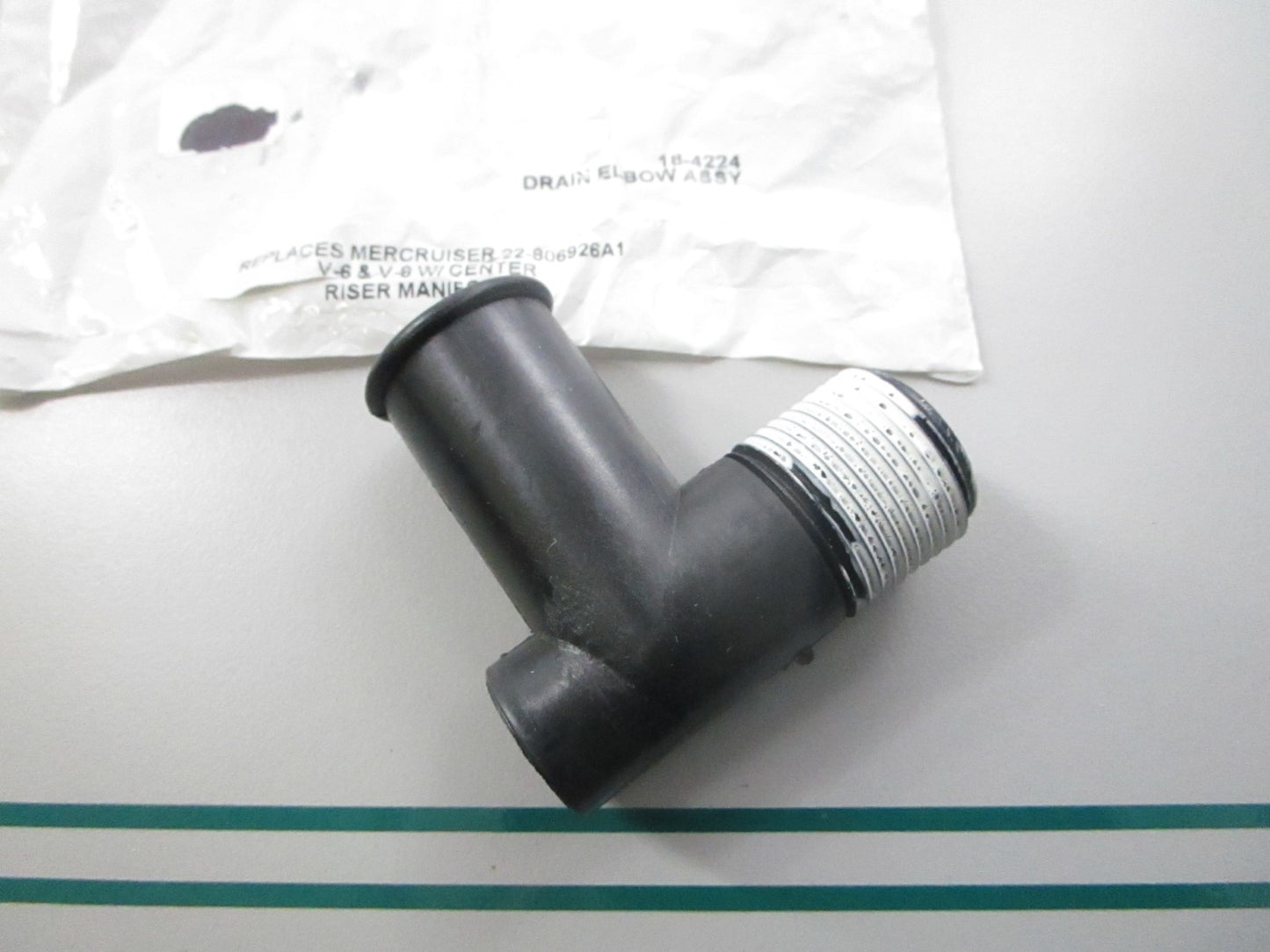 NEW 18-4224 Replaces: 22-806926A1 Sierra Drain Elbow Assembly 0810