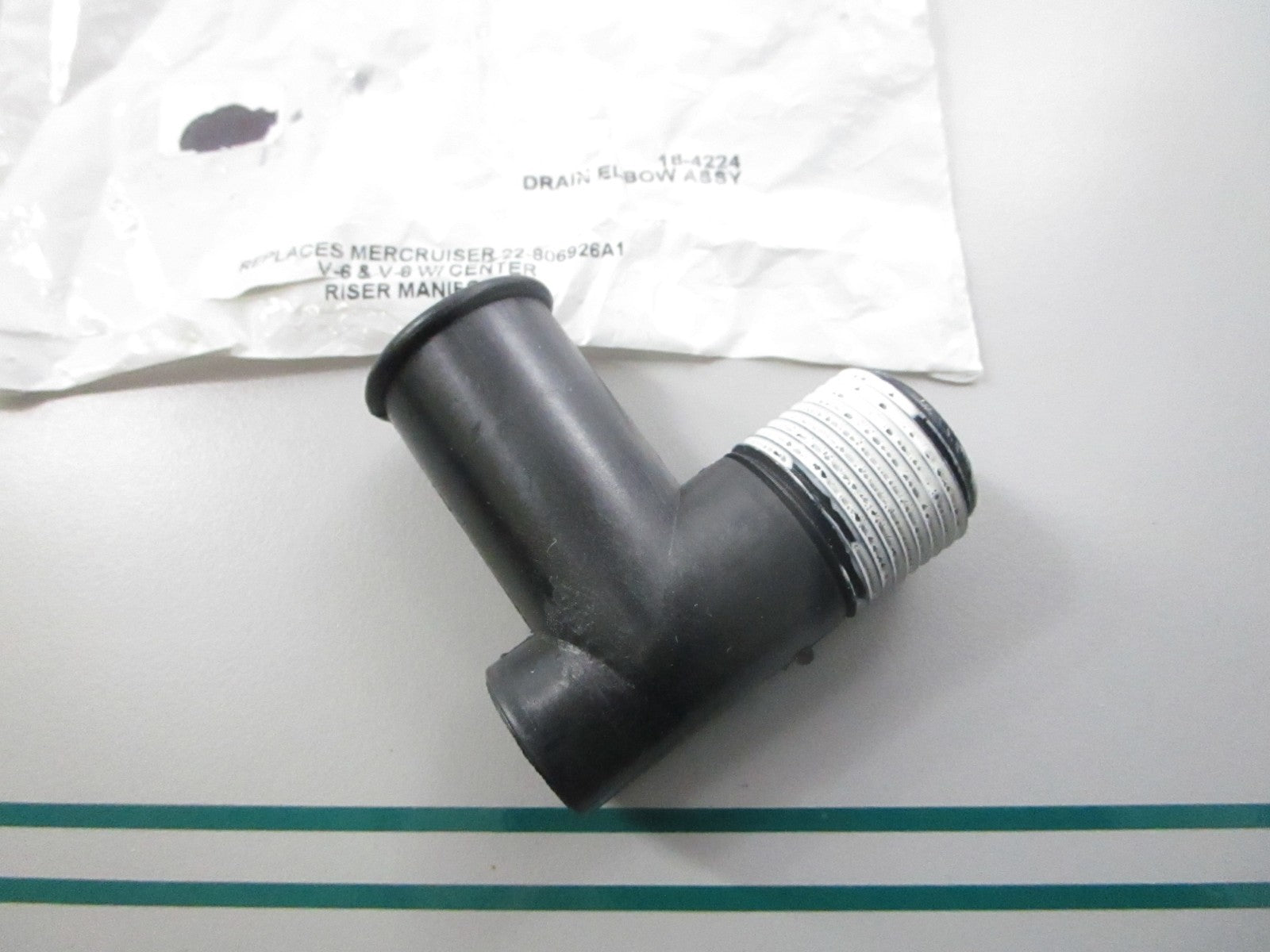 NEW 18-4224 Replaces: 22-806926A1 Sierra Drain Elbow Assembly 0810