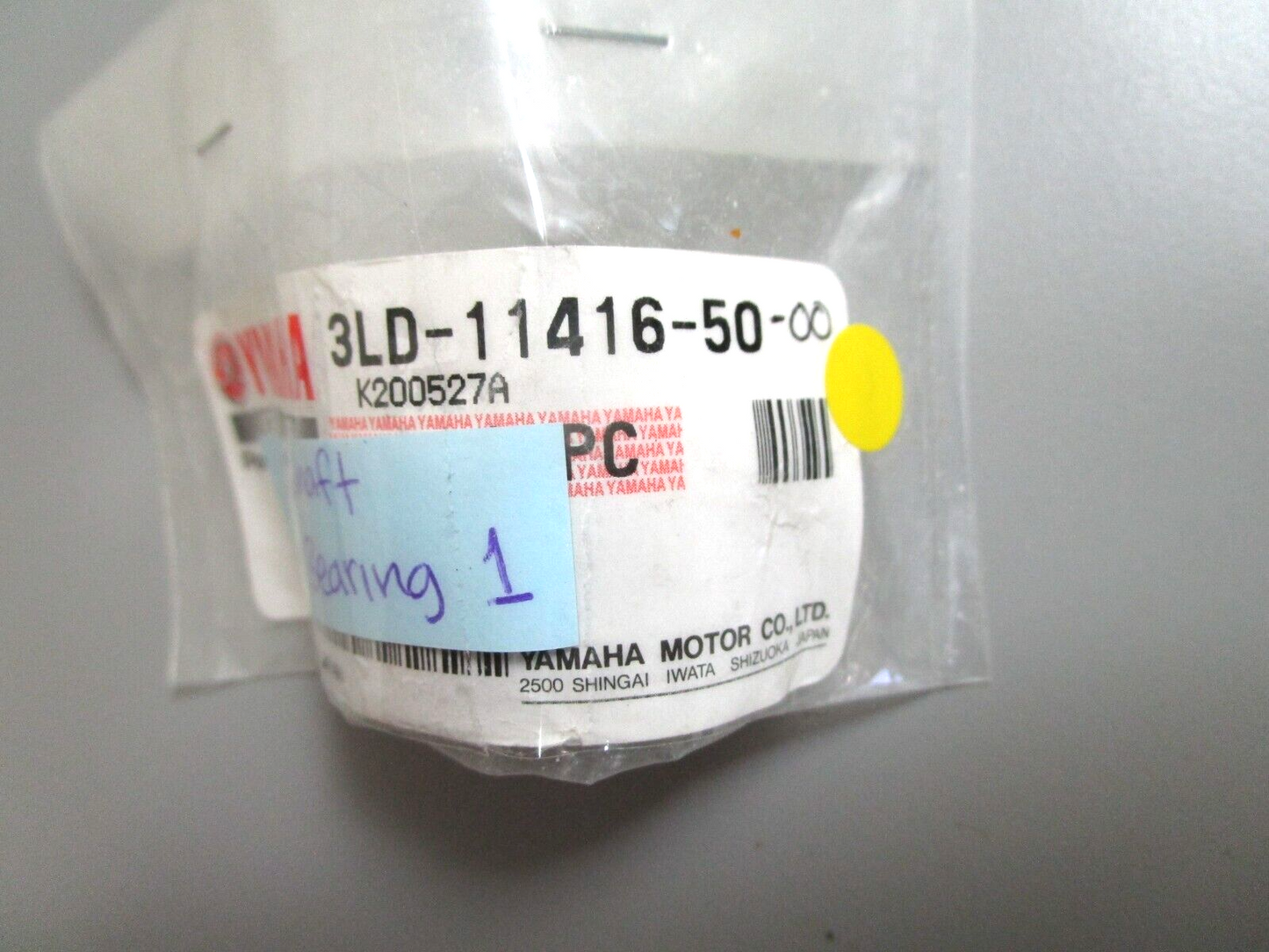 *NEW OEM* 0750 Yamaha CRANKSHAFT PLANE BEARING 1 3LD-11416-50-00