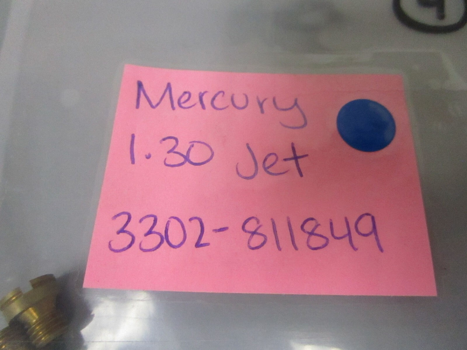 *NEW OEM* 0770 Mercury Quicksilver 1.30 Jet 3302-811849