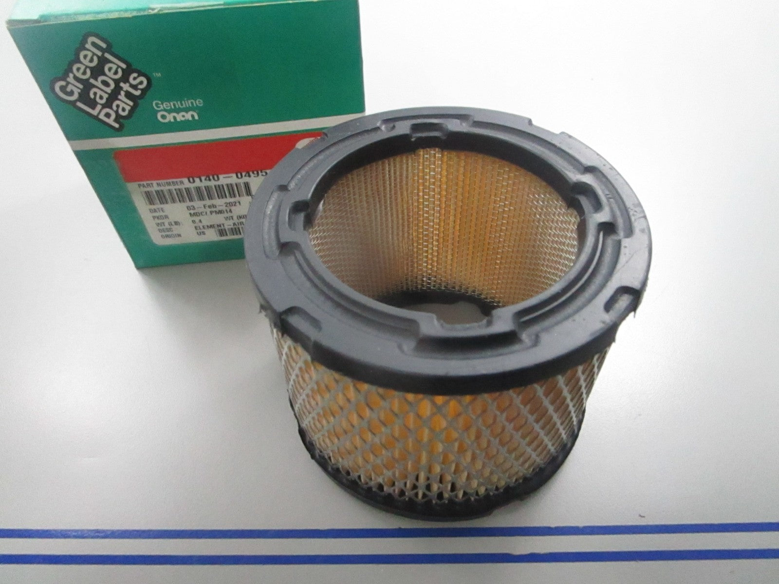 *NEW OEM* 0810 Onan Air Cleaner Element 0140-0495