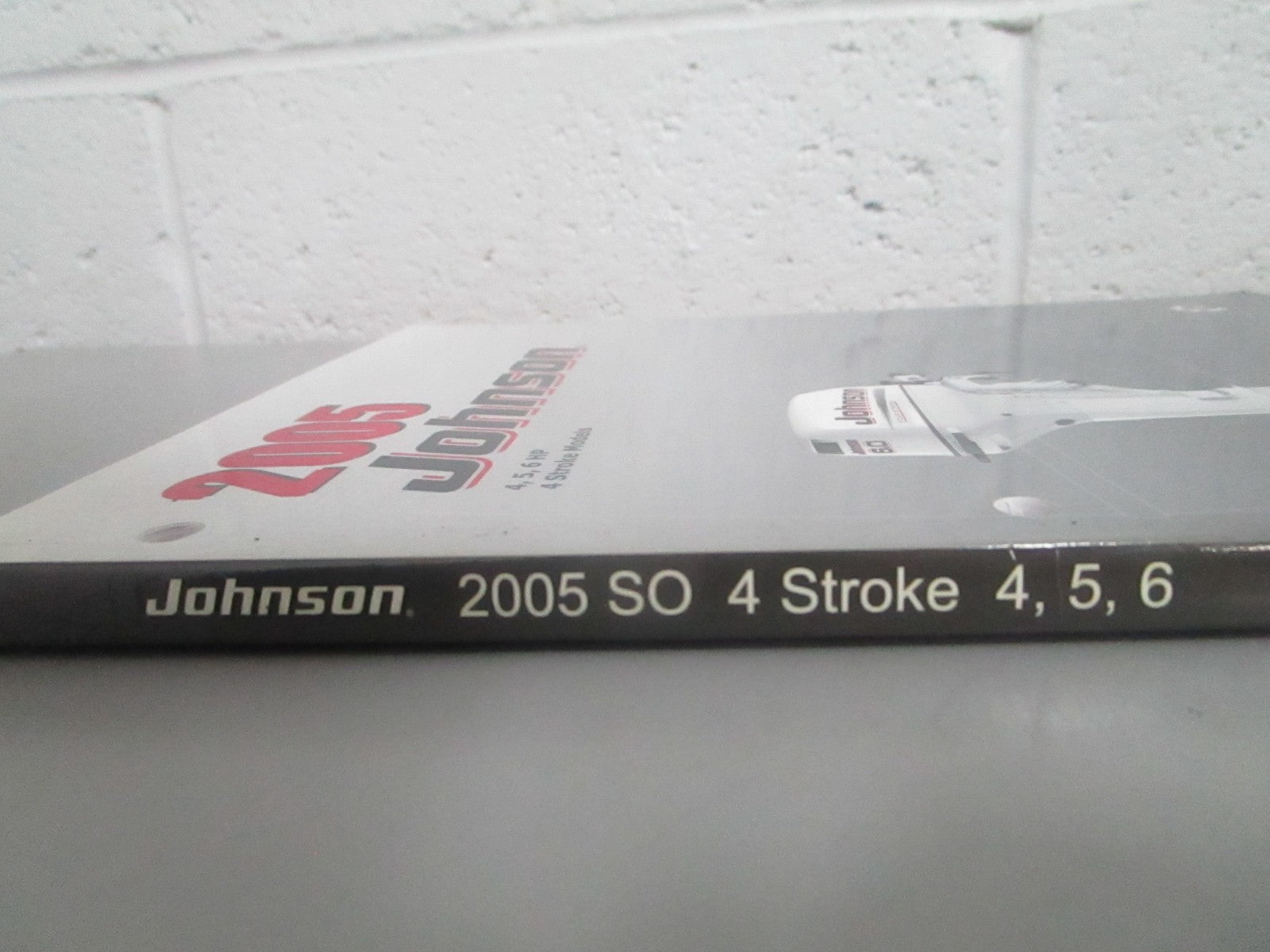 *NEW OEM* 0820 OMC Johnson Evinrude 2005 4,5,6HP 4-Stroke Models Manual 5005988