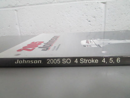 *NEW OEM* 0820 OMC Johnson Evinrude 2005 4,5,6HP 4-Stroke Models Manual 5005988