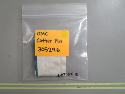 *NEW OEM* (LOT OF 5) 0810 OMC Johnson Evinrude Cotter Pin 305296 0305296