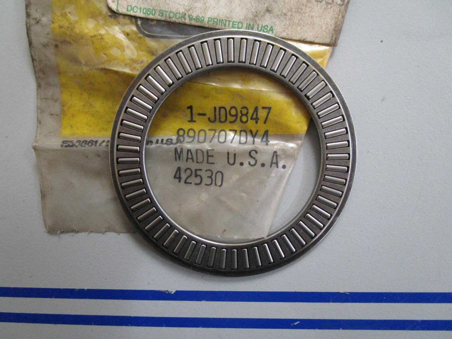*NEW OEM* 0820 John Deere Needle Thrust Bearing JD9847