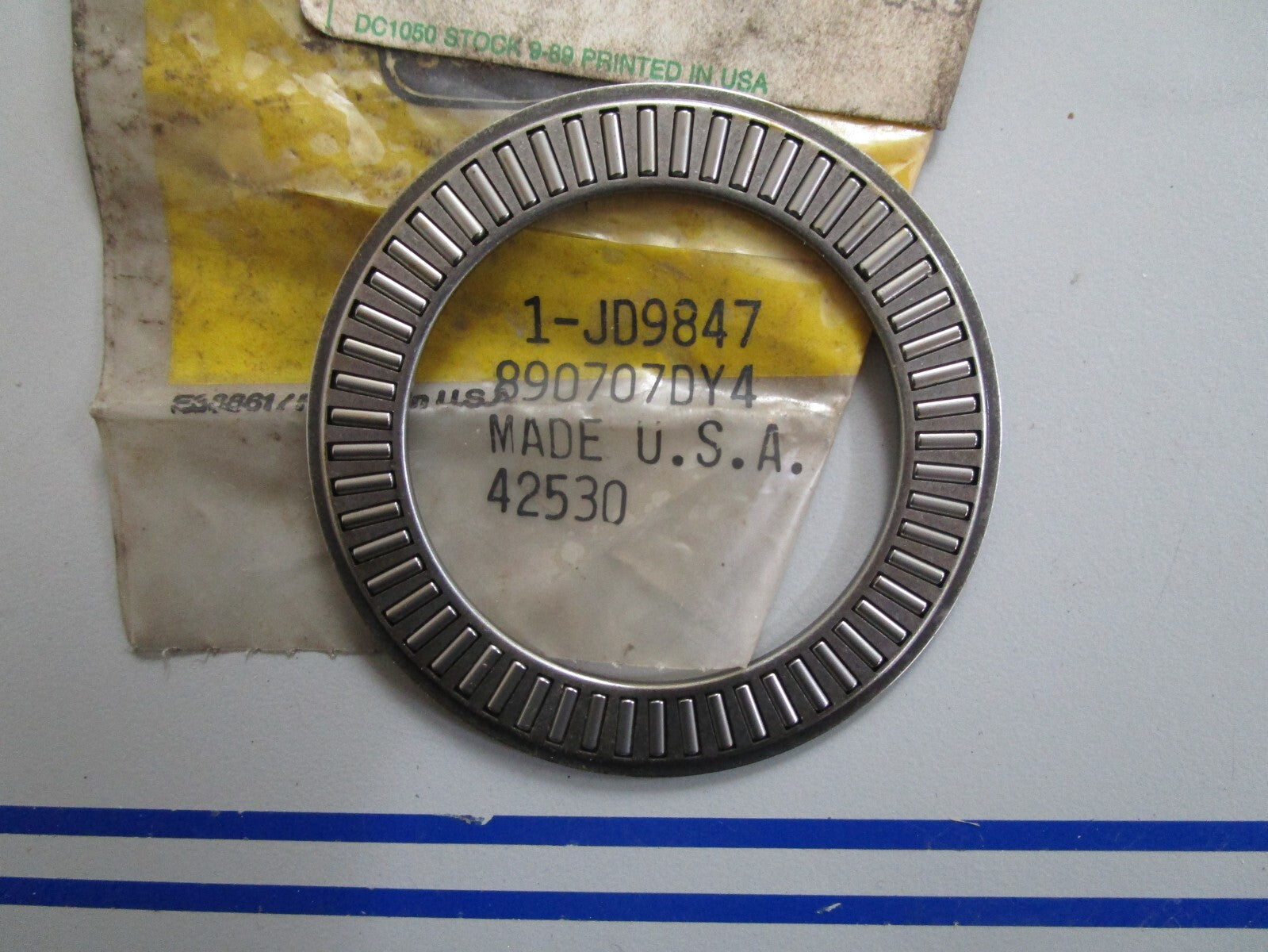 *NEW OEM* 0820 John Deere Needle Thrust Bearing JD9847