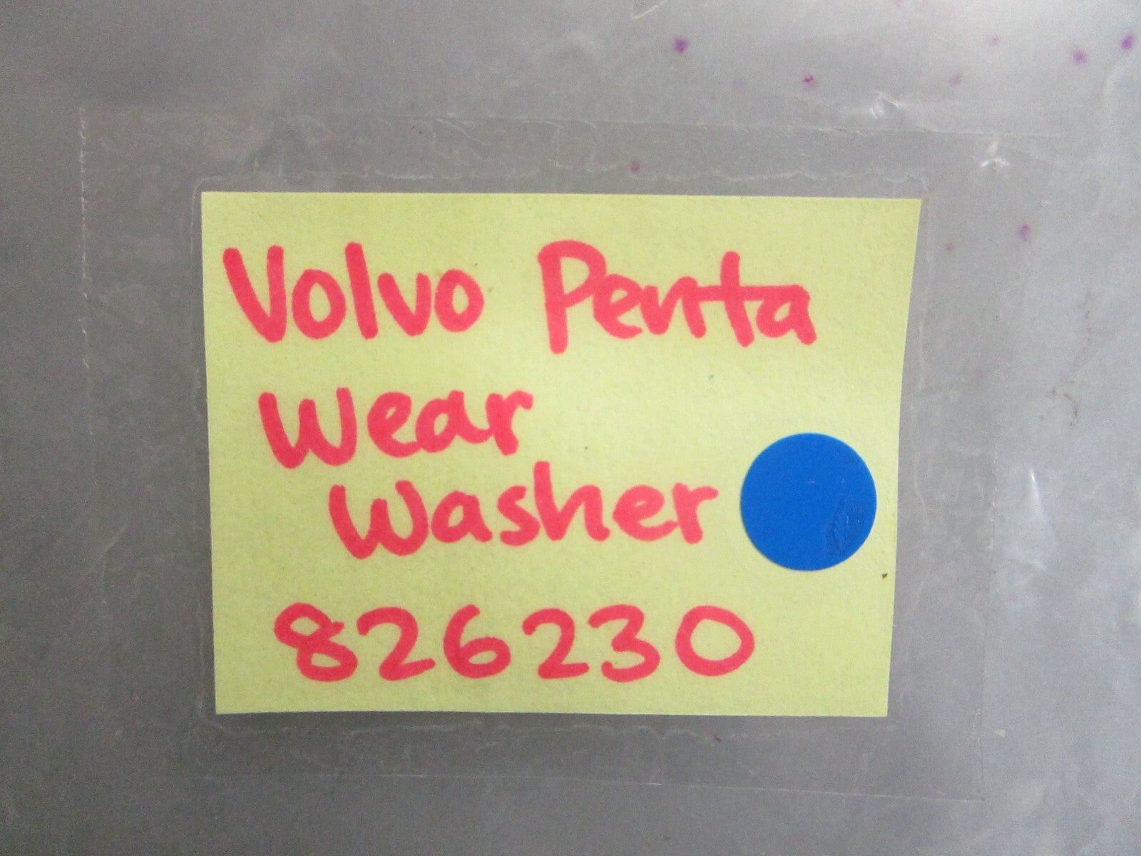 *NEW OEM* 0820 Volvo Penta Wear Washer 826230