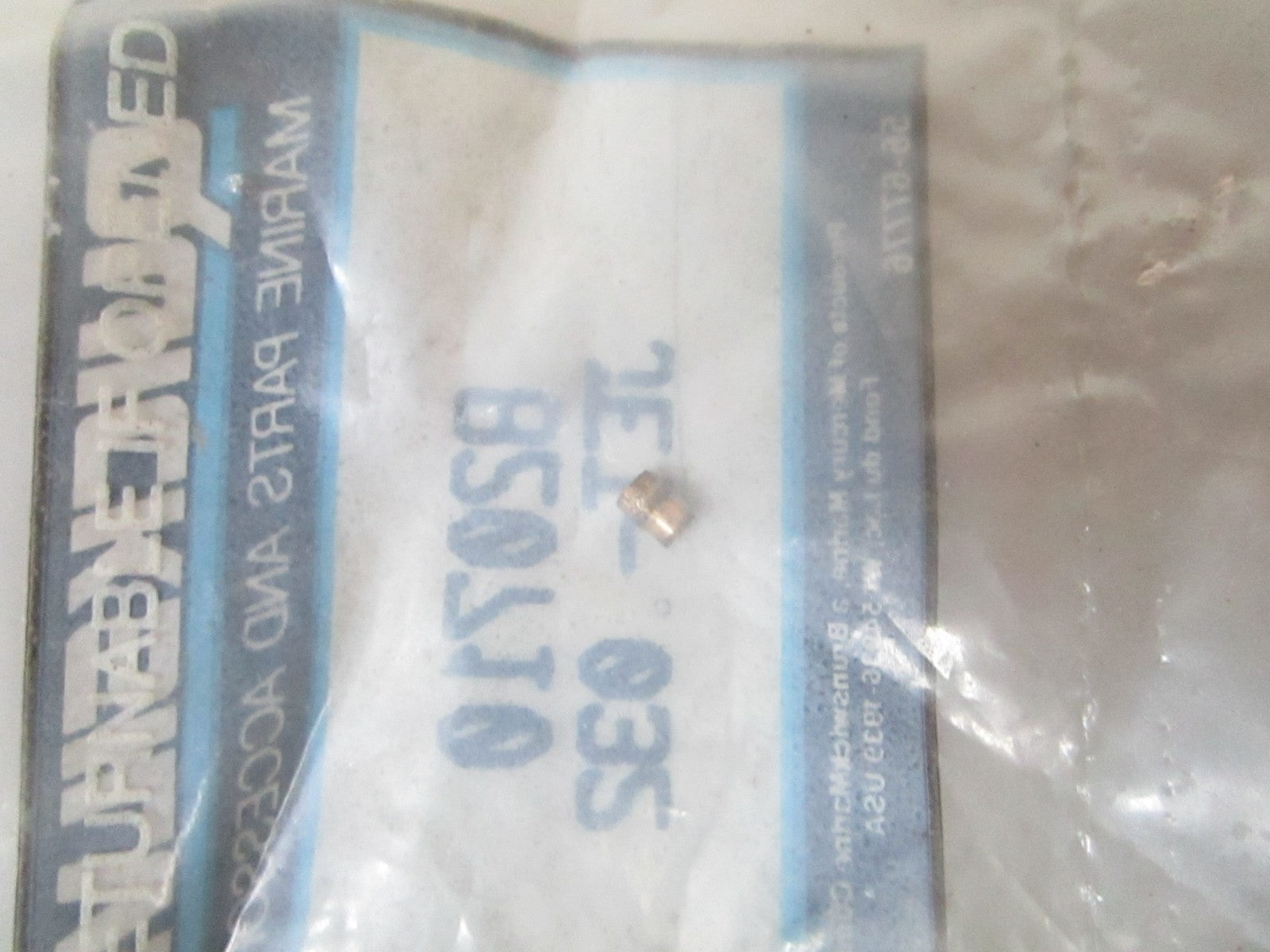 NEW OEM 820710 Mercury Quicksilver .032 Jet 0720