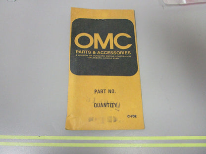 *NEW OEM* 0810 OMC Johnson Evinrude Needle Valve 316980 0316980