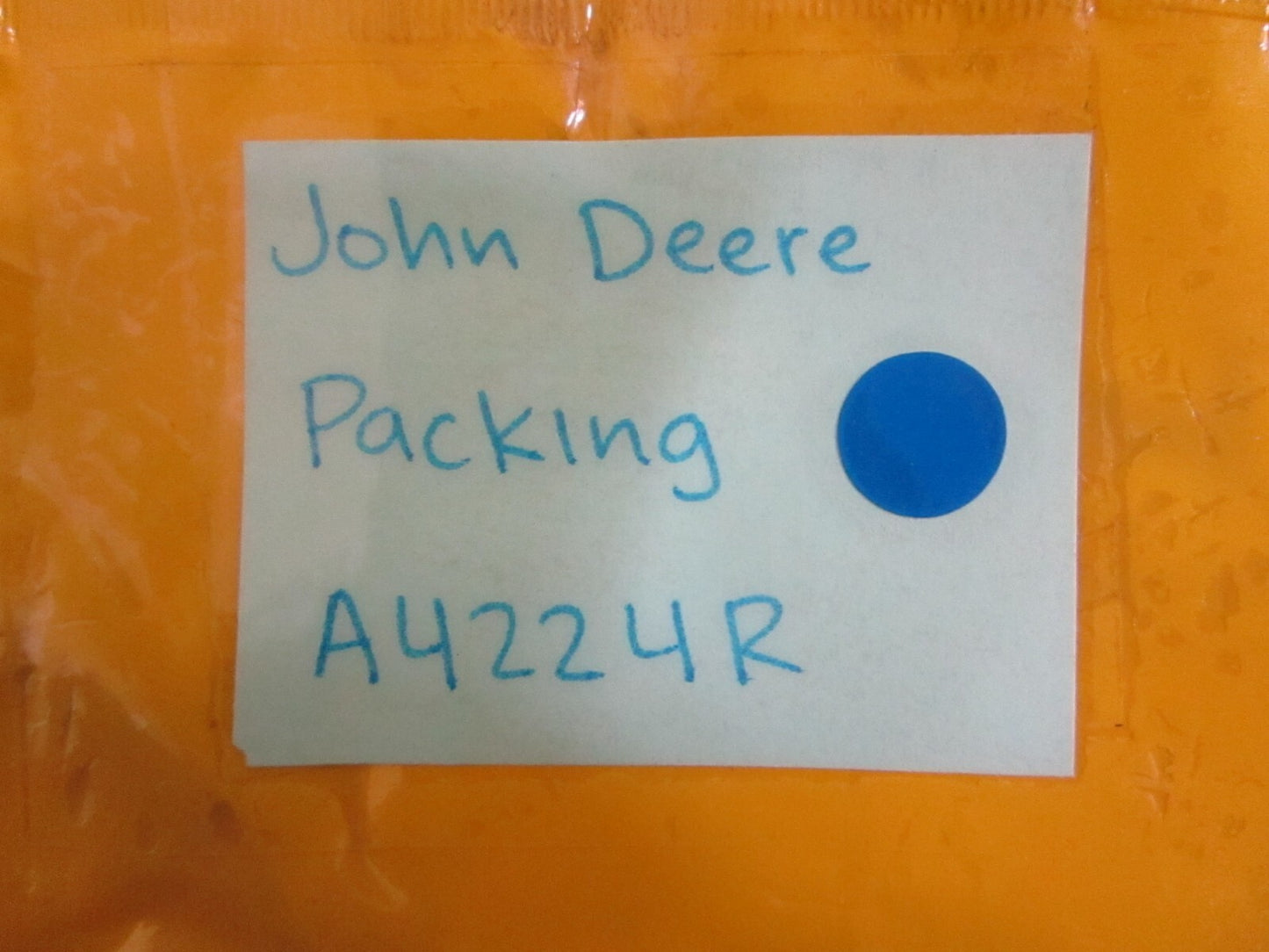 *NEW OEM* 0820 John Deere Packing Ring A4224R