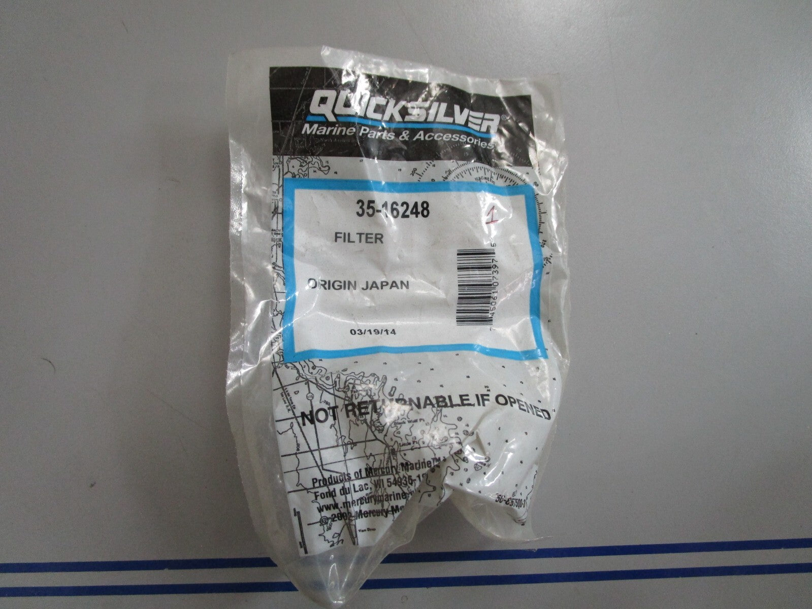 *NEW OEM* 0810 Mercury Quicksilver Filter 35-16248