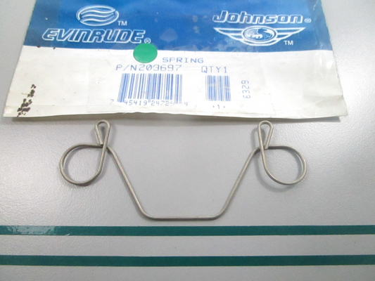 NEW OEM 203697 0203697 OMC Johnson Evinrude Spring 0810