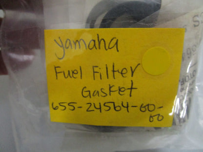 *NEW OEM* (LOT OF 5) 0750 Yamaha FUEL FILTER GASKET 655-24564-00-00
