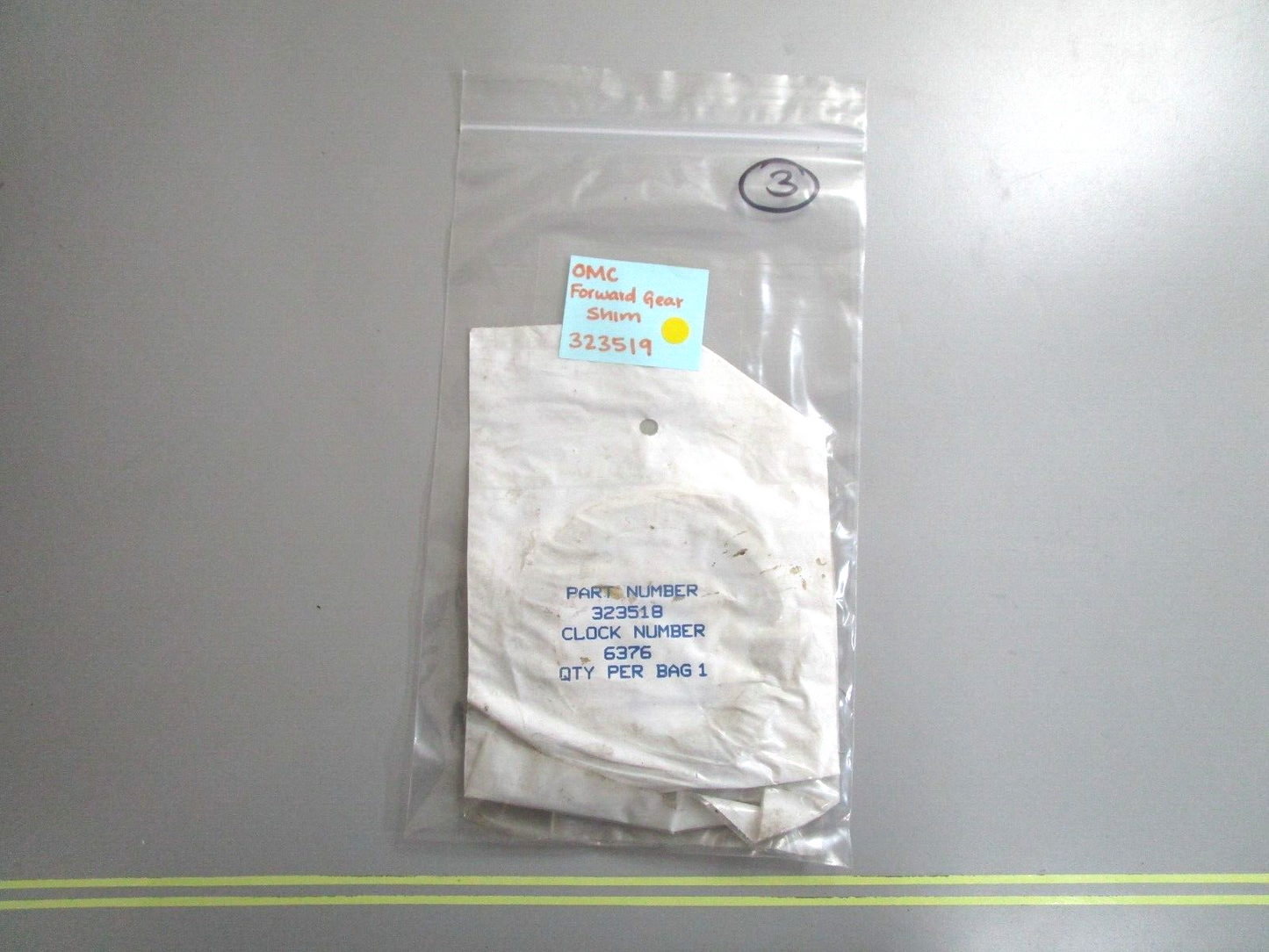 *NEW OEM* 0750 OMC Johnson Evinrude FORWARD GEAR SHIM 323519 0323519