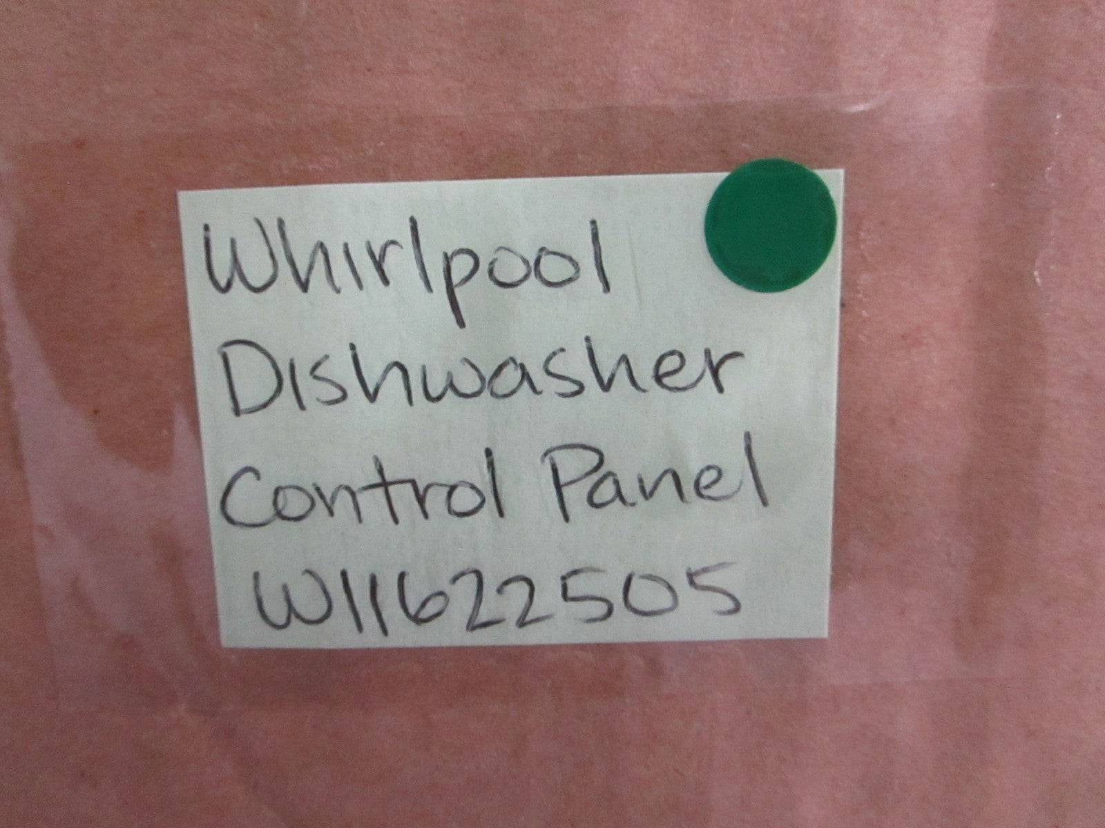 Whirlpool NEW OEM KitchenAid Dishwasher Console W11622505 NOS Genuine Part 0820