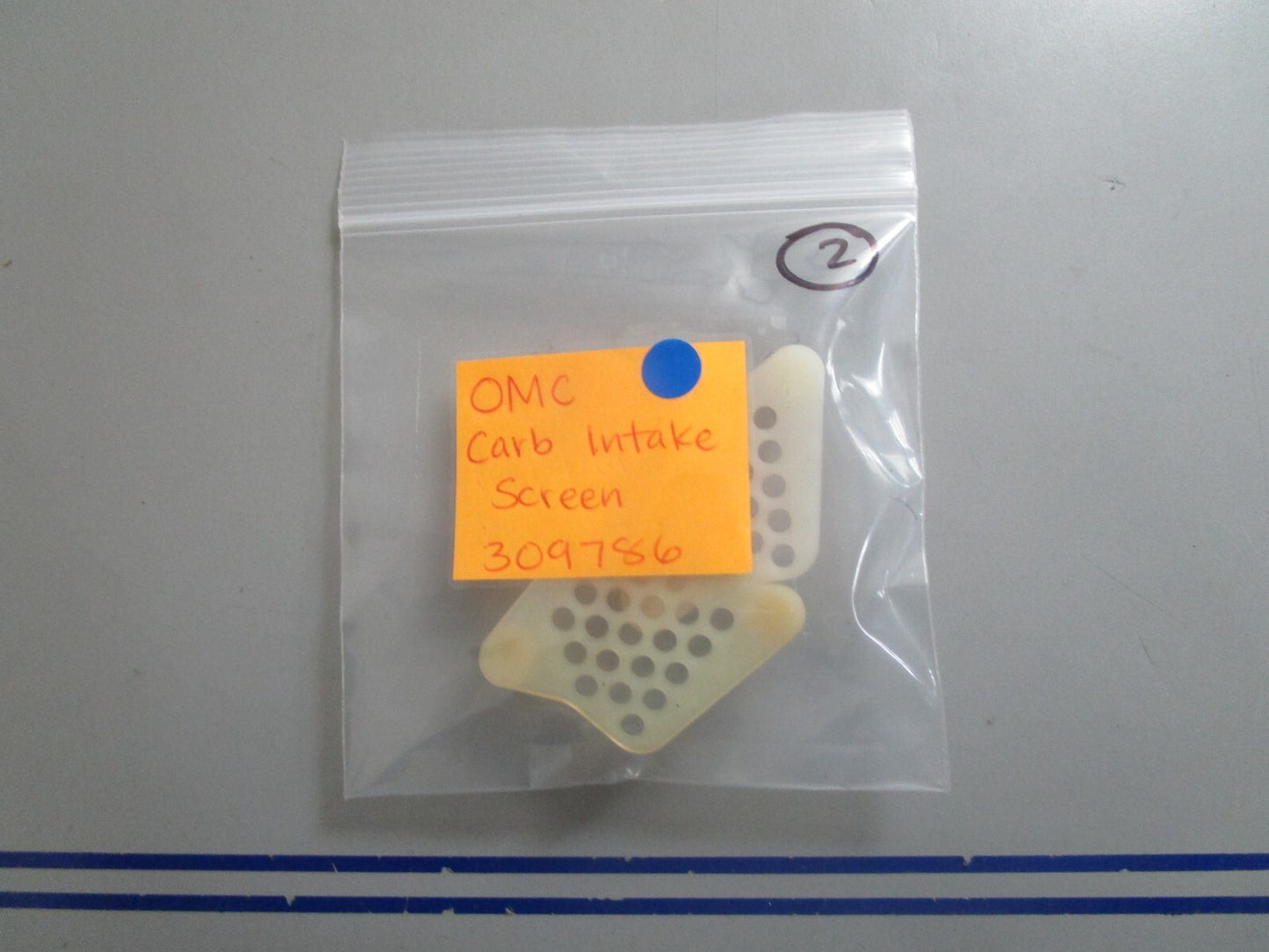 *NEW OEM* 0810 OMC Johnson Evinrude Carburetor Intake Screen 309786 0309786