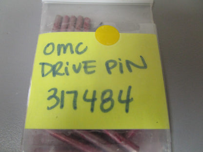 *NEW OEM* (LOT OF 8) 0810 OMC Johnson Evinrude Drive Pin 317484 0317484