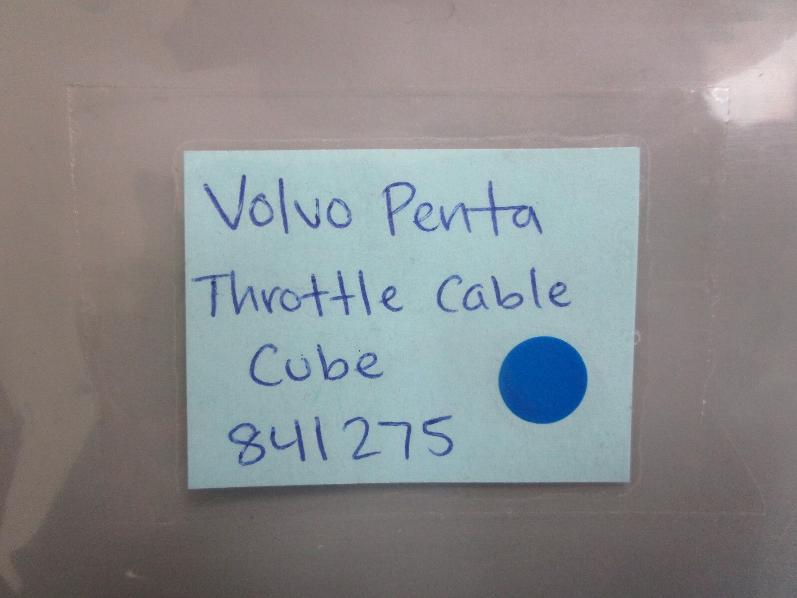 *NEW OEM* 0820 Volvo Penta Throttle Cable Cube 841275