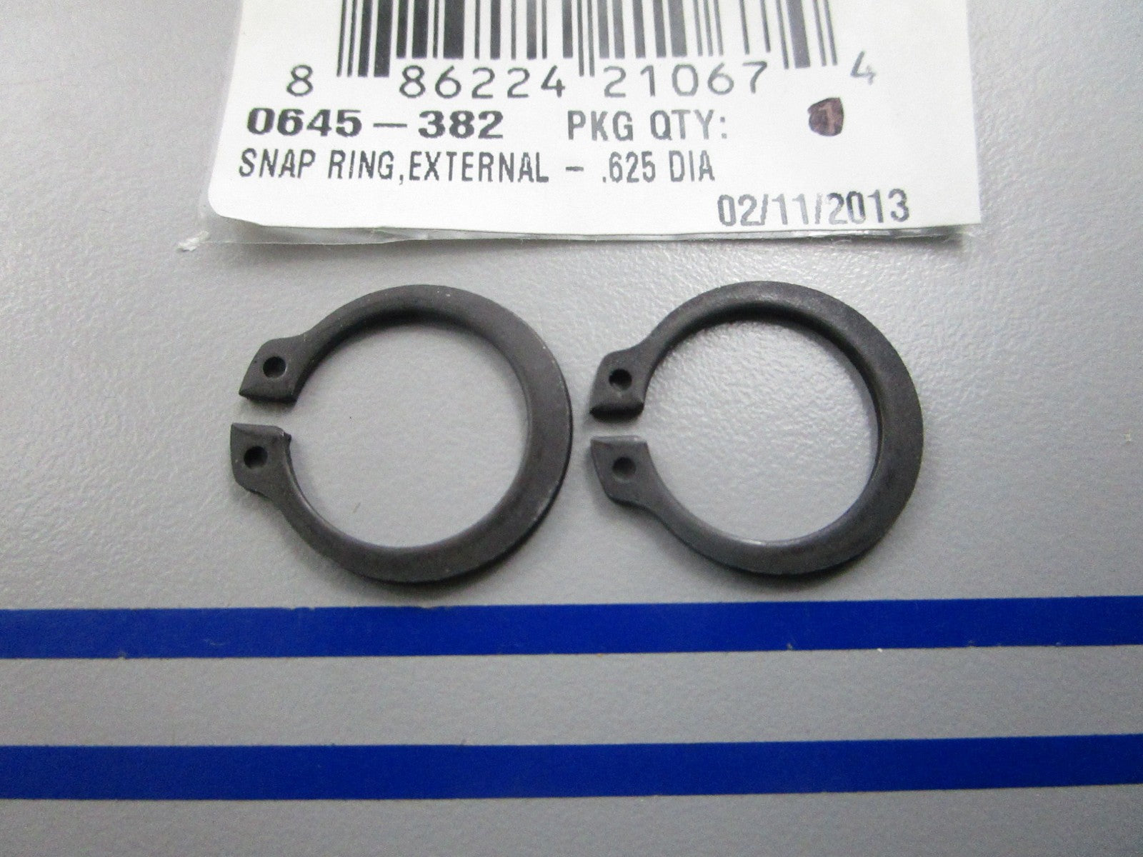 NEW OEM (LOT OF 2) 0645-382 Arctic Cat Snap Ring 0810