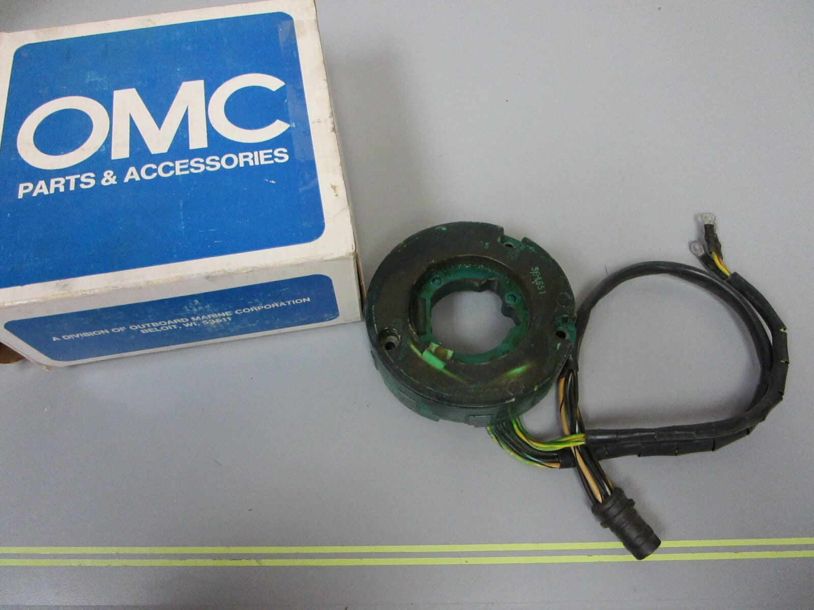 *NEW OEM* 0720 OMC Johnson Evinrude Stator Assembly 581651 0581651