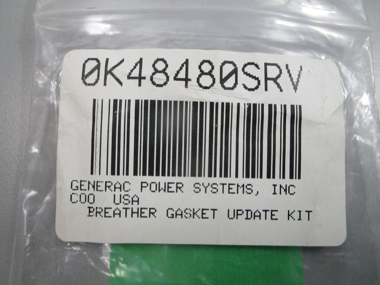 *NEW OEM* 0810 Generac Breather Update Kit 0K48480SRV